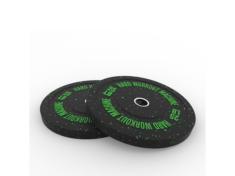 Par Crumb Bumper Plates 25lb | HWM® 3