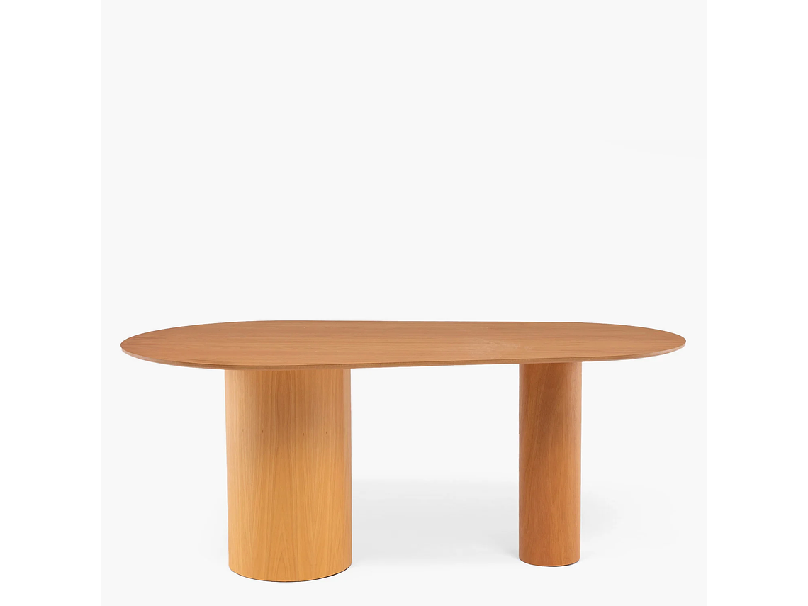 MESA COMEDOR TALOS NATURAL FORM 1