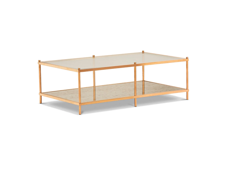 MESA CENTRO ROSEN TRIBECA 120 X 70 CM ACERO 2