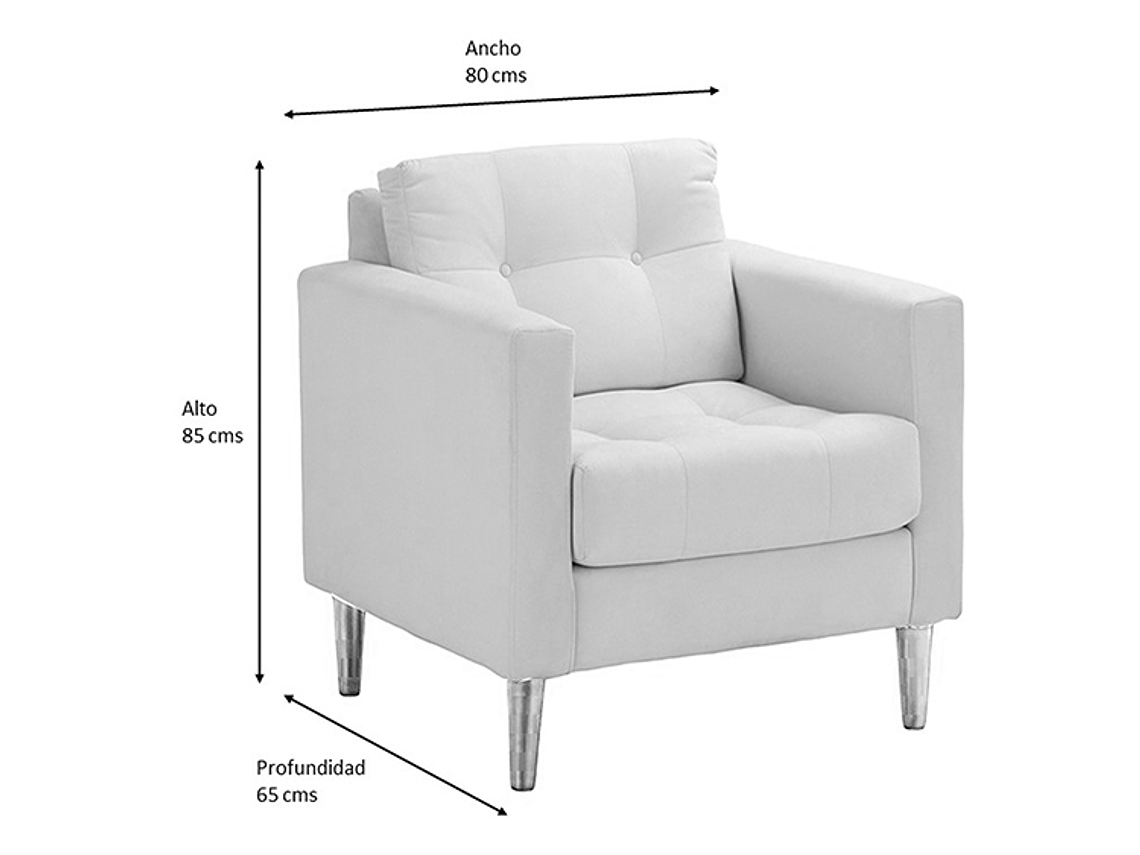 JUEGO DE LIVING BODEVIR RETRO PU 3-1-1 CUERPOS 6