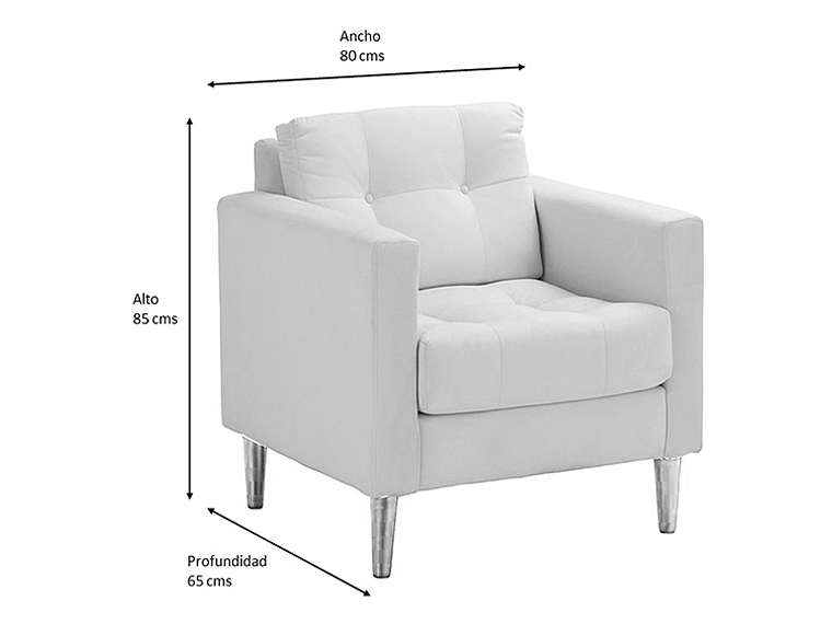 JUEGO DE LIVING BODEVIR RETRO PU 3-1-1 CUERPOS 6