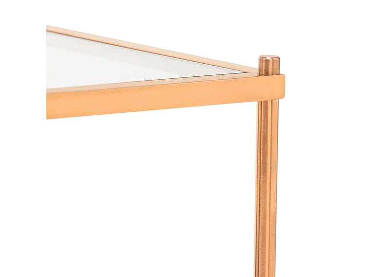 MESA CENTRO ROSEN TRIBECA 120 X 70 CM ACERO 7