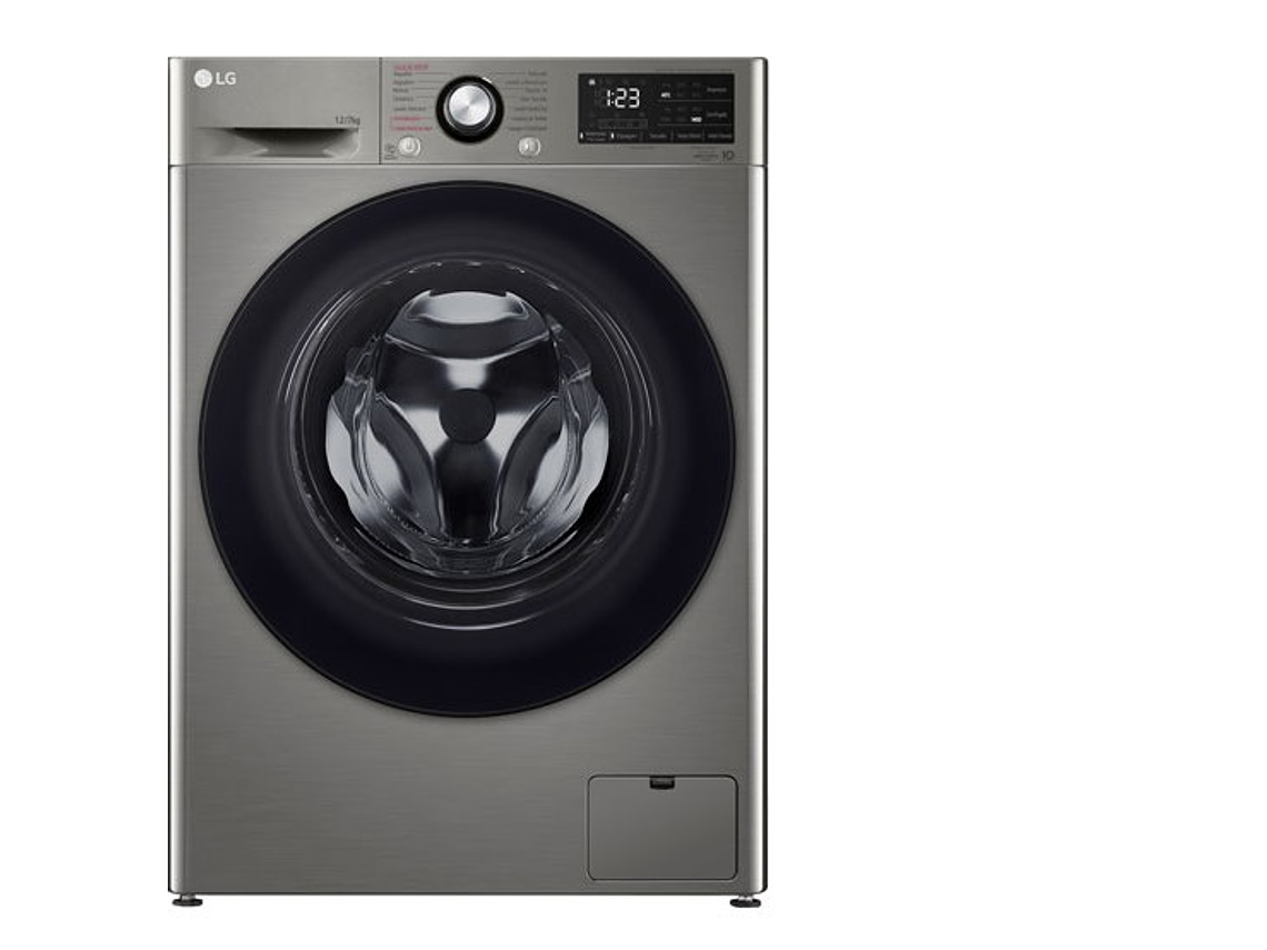 LAVADORA SECADORA LG 12 KG 7 KG CARGA FRONTAL WD12VVC5S6C AI DD 1