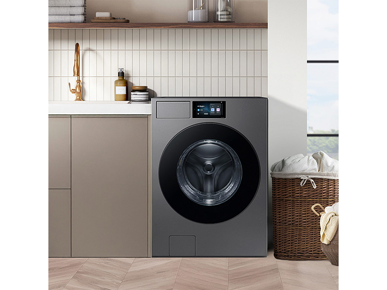 LAVADORA CARGA FRONTAL SAMSUNG BESPOKE AI WF90F25ADSZS 25KG GRAFITO 7