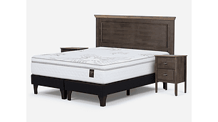 JUEGO DE DORMITORIO ROSEN CAMA EUROPEA ART 4 BD 2 PLAZAS + SET ANNA