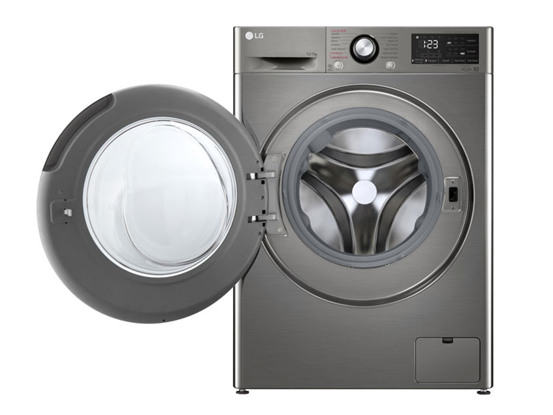 LAVADORA SECADORA LG 12 KG 7 KG CARGA FRONTAL WD12VVC5S6C AI DD 7