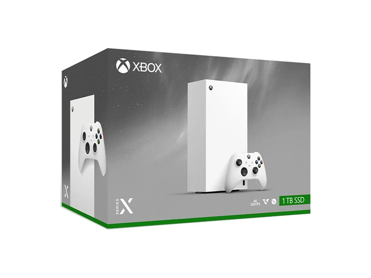 XBOX SERIES X 1 TB DIGITAL EN COLOR EN COLOR BLANCO 4