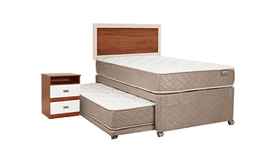 SET CAMA NIDO CELTA 1.5 PLAZAS BAMBÚ + KIT ALICANTE