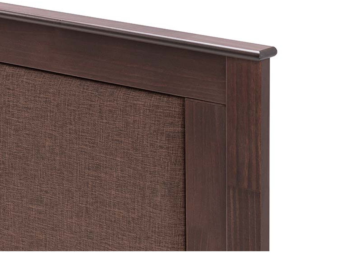 JUEGO DE DORMITORIO ROSEN CAMA EUROPEA ERGO T BN 2 PLAZAS + RESPALDO RACHEL 4