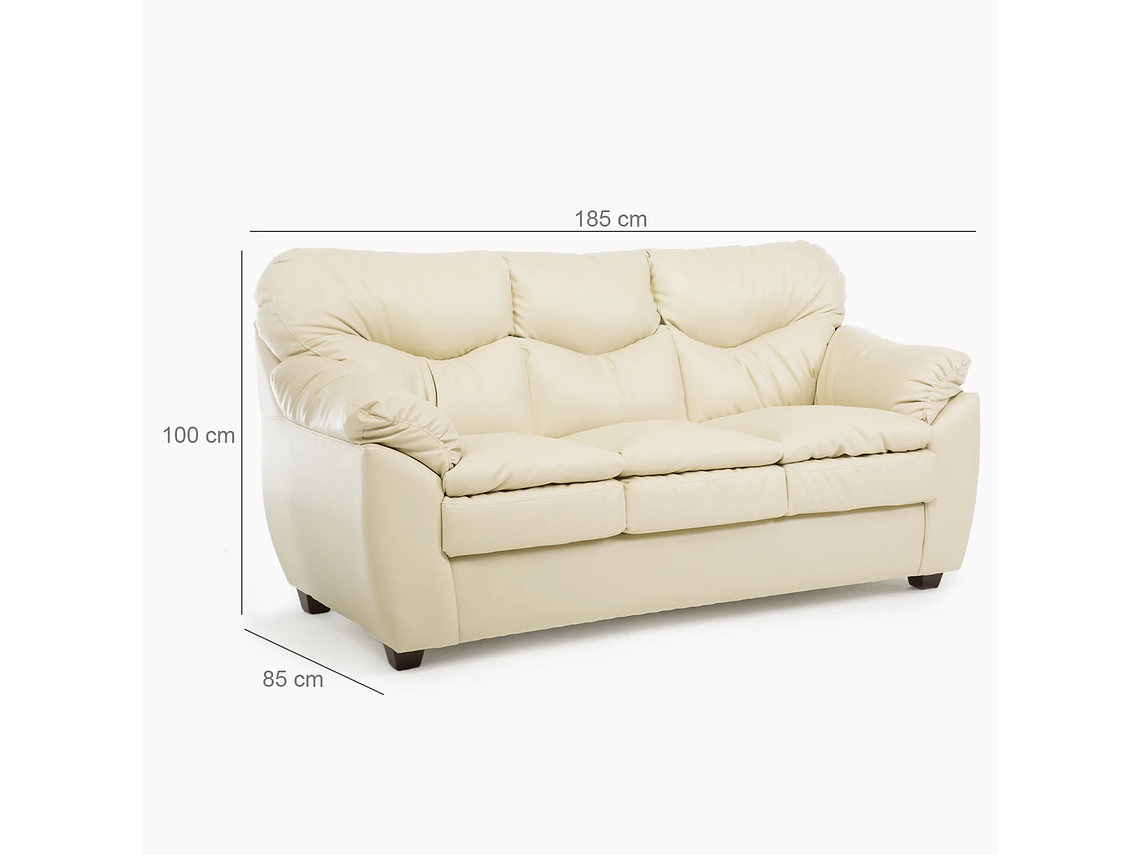 JUEGO LIVING ORION 311 PU BEIGE 4