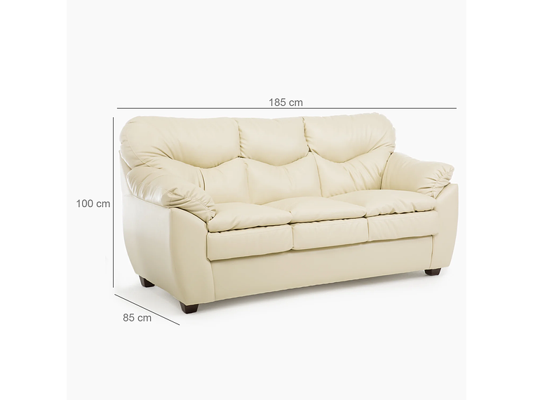 JUEGO LIVING ORION 311 PU BEIGE 4