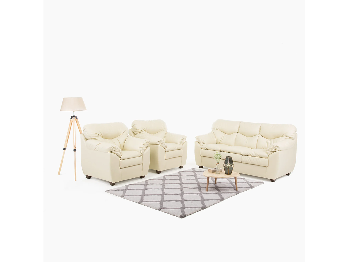 JUEGO LIVING ORION 311 PU BEIGE 5