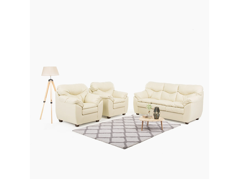 JUEGO LIVING ORION 311 PU BEIGE 5