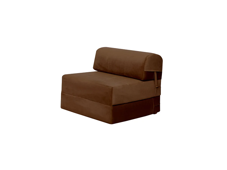 SOFÁ LATAM HOME SIENA CHOCOLATE CAMA TELA VELVET 1