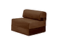 SOFÁ LATAM HOME SIENA CHOCOLATE CAMA TELA VELVET - Miniatura 1