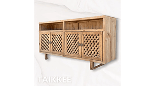 BUFFET TAIKKEE MADERA PINO ROBLE RÚSTICO TRILLAJE