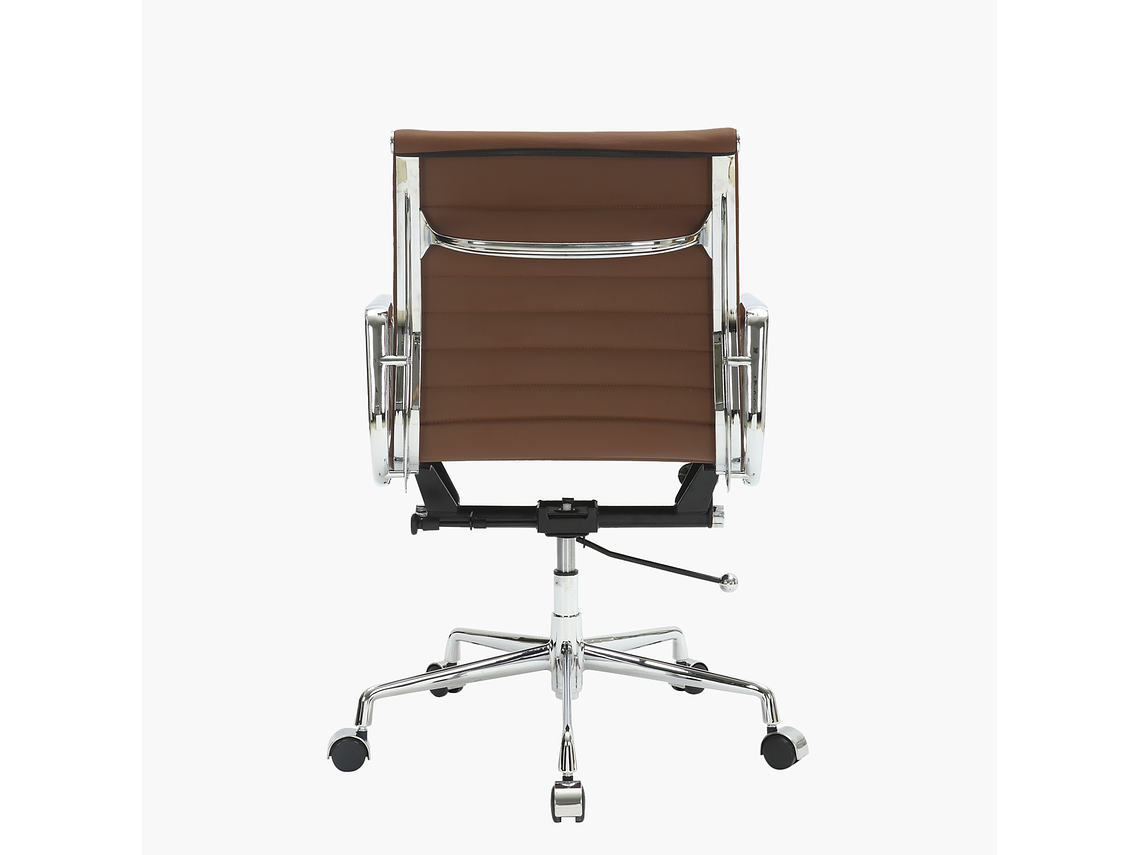SILLA OFICINA ALUMINIUM CARAMEL FORM 3