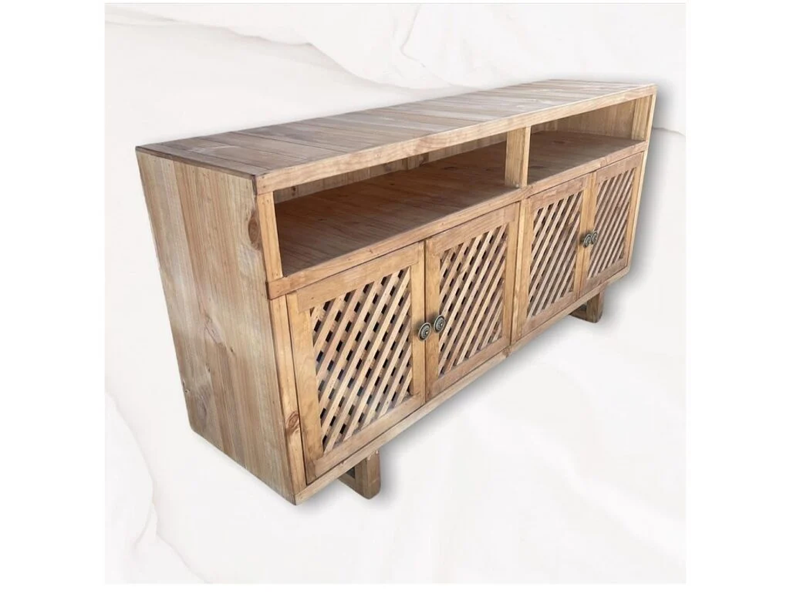 BUFFET TAIKKEE MADERA PINO ROBLE RÚSTICO TRILLAJE 4