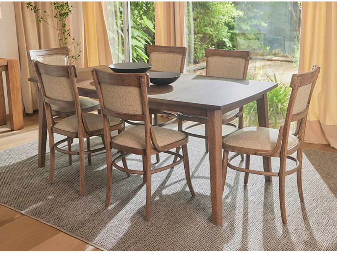 JUEGO DE COMEDOR CIC NOTTINGHAM 6S 9