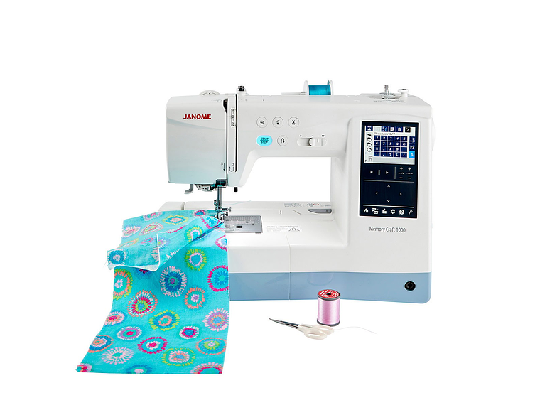 MÁQUINA DE COSER BORDAR JANOME MEMORY CRAFT 1000 5