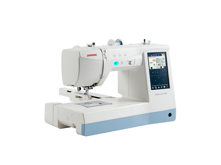 MÁQUINA DE COSER BORDAR JANOME MEMORY CRAFT 1000 7