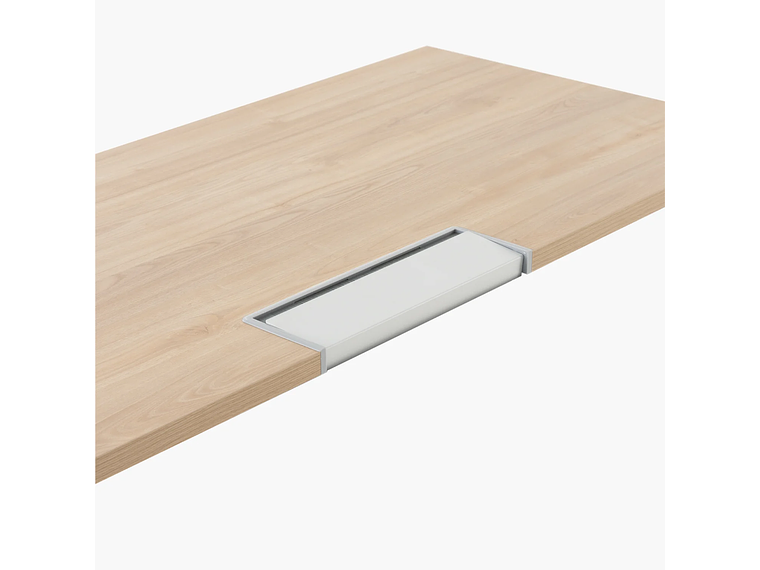 ESCRITORIO FORM OFFICE SPACE 180X70 NATURA/BLANCO METAL 5