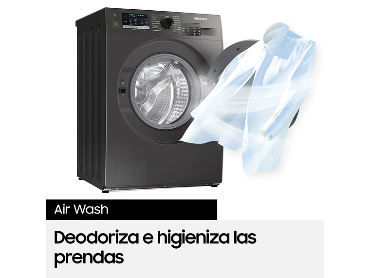 LAVADORA SECADORA BESPOKE 14KG / 9KG CON INTELIGENCIA ARTIFICIAL EN ECOBUBBLE NEGRA 5