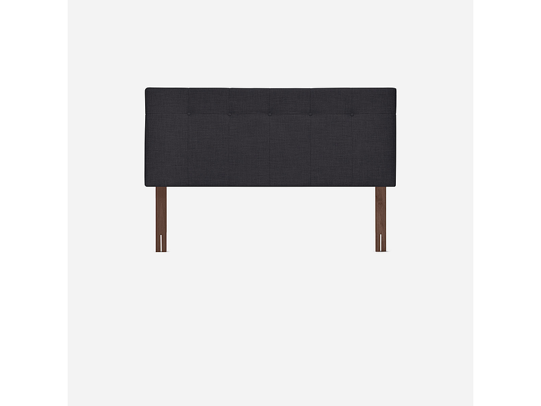 CAMA EUROPEA NEO PLUS KING + RESPALDO NEW BENNET GRAFITO 3