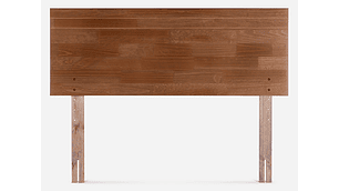 JUEGO DE DORMITORIO ROSEN CAMA EUROPEA NEW STYLE 4 PLUS BN 2 PLAZAS + RESPALDO TABOR CAFE