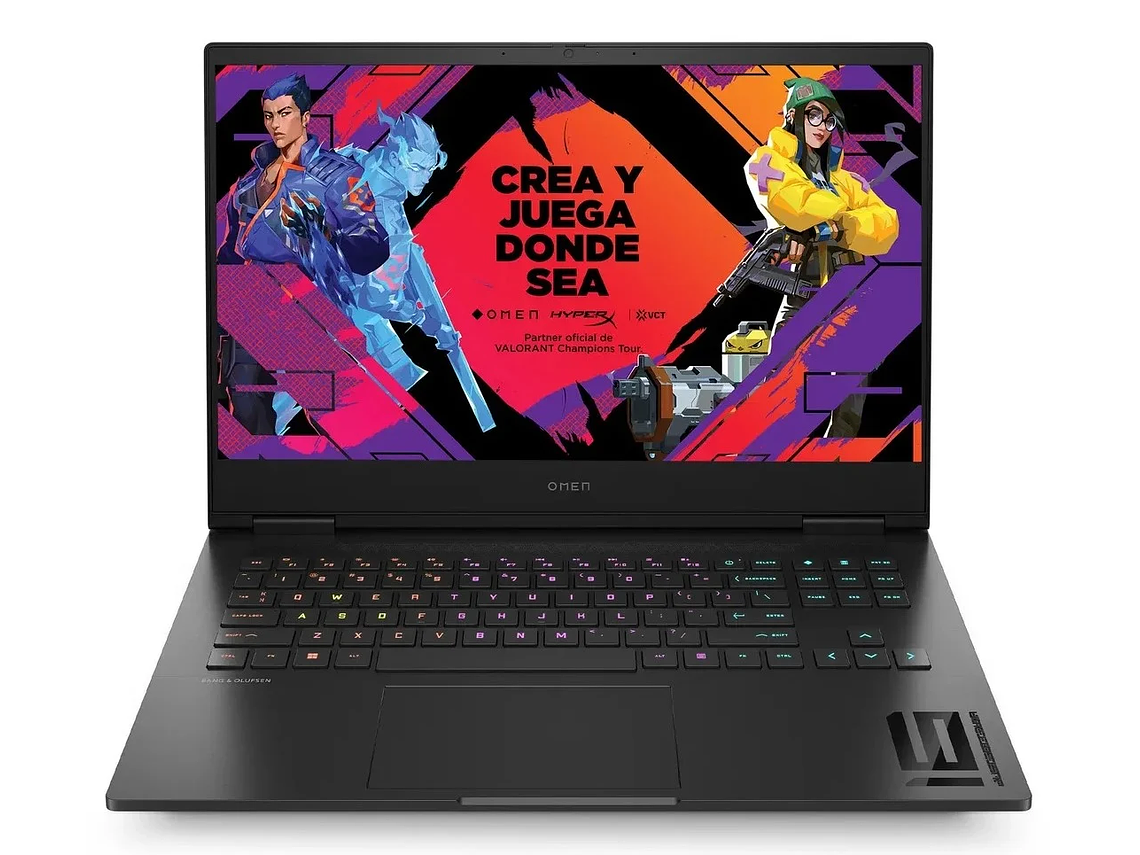 NOTEBOOK GAMER HP 16-WF1000LA I9 32GB RAM 1TB SSD RTX4070 8GB 7