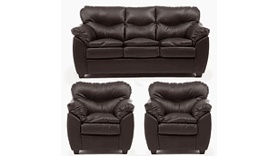 JUEGO LIVING ORION 311 PU CAFÉ