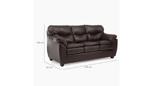 JUEGO LIVING ORION 311 PU CAFÉ