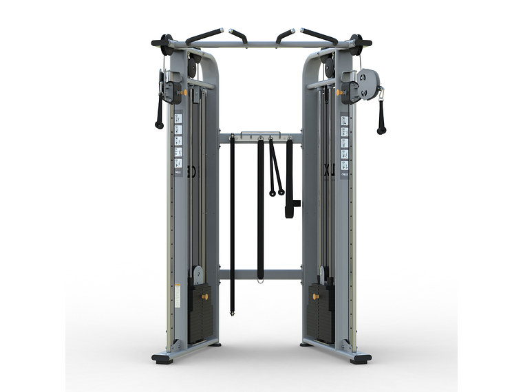 Polea Cruzada Corta V8 Series | Obelix 1