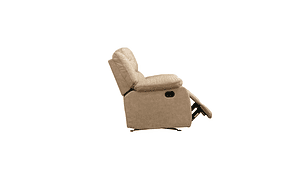 BERGERE RECLINABLE Y MECEDORA BEIGE SMOKE