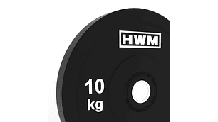 Par Bumper Plates Classic Black 10kg | HWM®