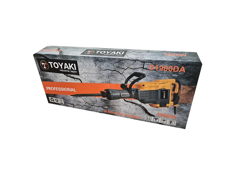CANGO MARTILLO DEMOLEDOR ELECTRICO 1900W TOYAKI D1900DA 5