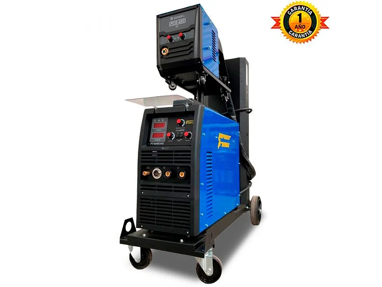 SOLDADORA MIG/MMA - POWERTRONIC PT400EVO CON CABEZAL/ 380 VOLT 3