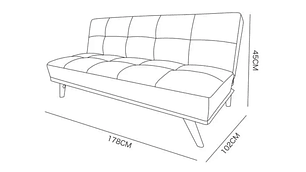 FUTÓN MDESIGN GRIS SOFT NATURAL 2.0