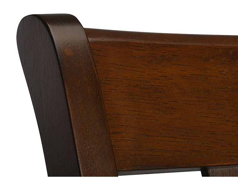 JUEGO DE COMEDOR CIC THOMAS 4 SILLAS 2 SITIALES CAFÉ 2