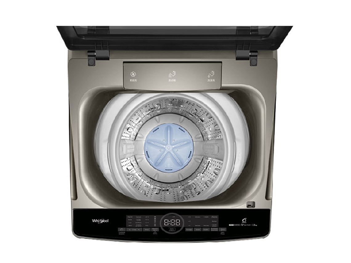LAVADORA CARGA SUPERIOR WHIRLPOOL WWI13A 13KG GRIS 2
