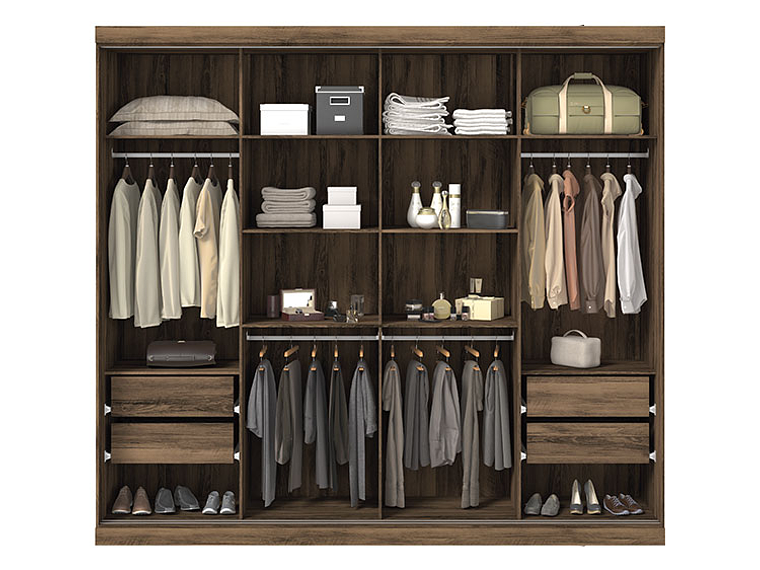 CLOSET HOME MASTER VIP 8.4 DEM 8 PUERTAS 4 CAJONES 2