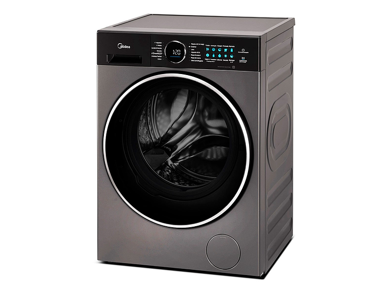 LAVADORA SECADORA CARGA FRONTAL MIDEA MF210D120WB/T 12KG/10KG GRAFITO 1