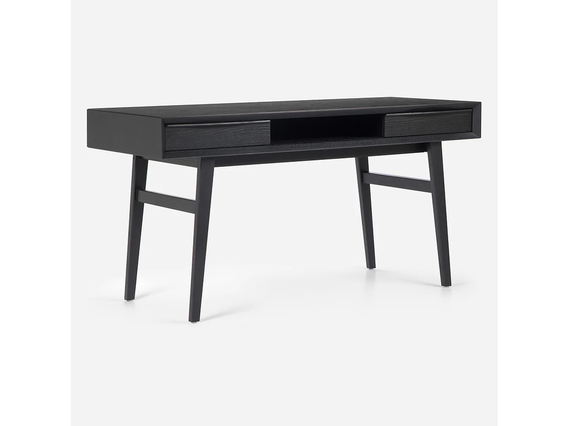 ESCRITORIO ROSEN ELDON NEGRO MADERA 1