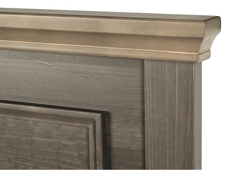 JUEGO DE DORMITORIO ROSEN CAMA BOXET UPLINE 2 PLAZAS + SET ANNA 6