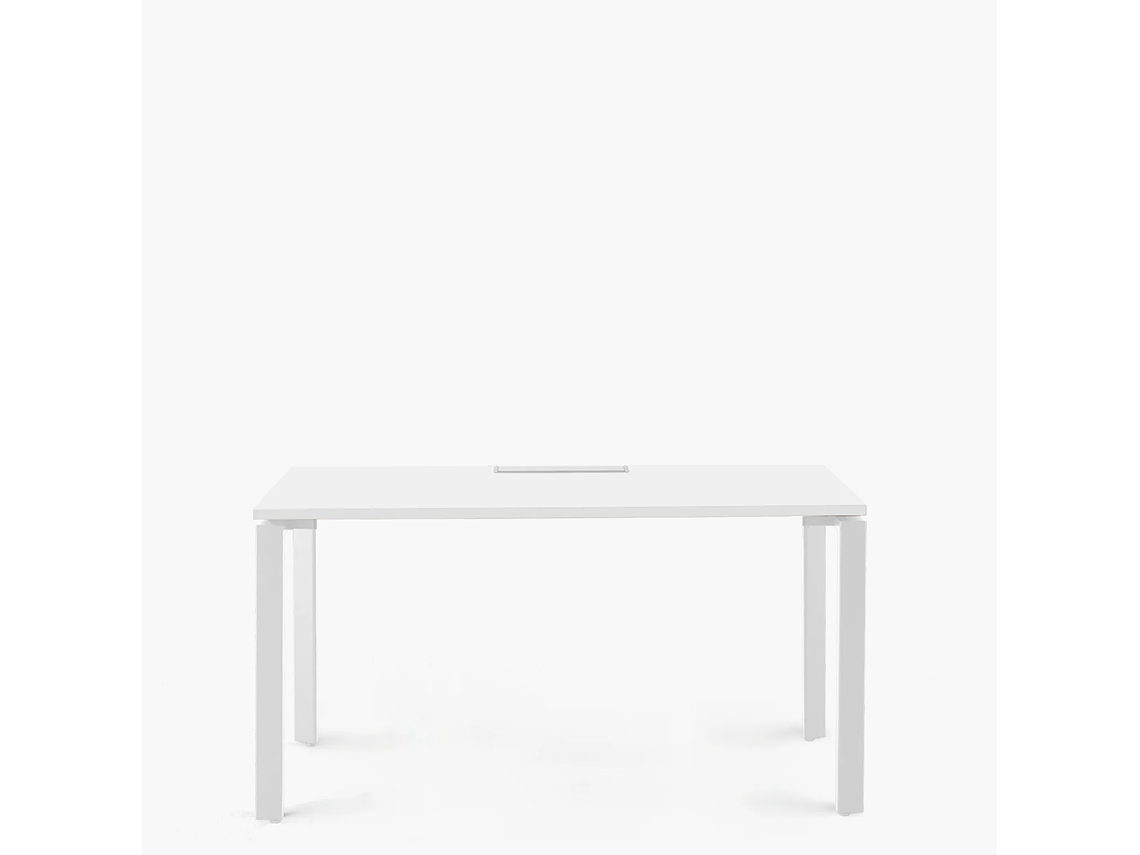 ESCRITORIO FORM OFFICE SPACE 180X70 BLANCO METAL 1