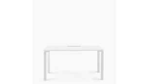 ESCRITORIO FORM OFFICE SPACE 180X70 BLANCO METAL