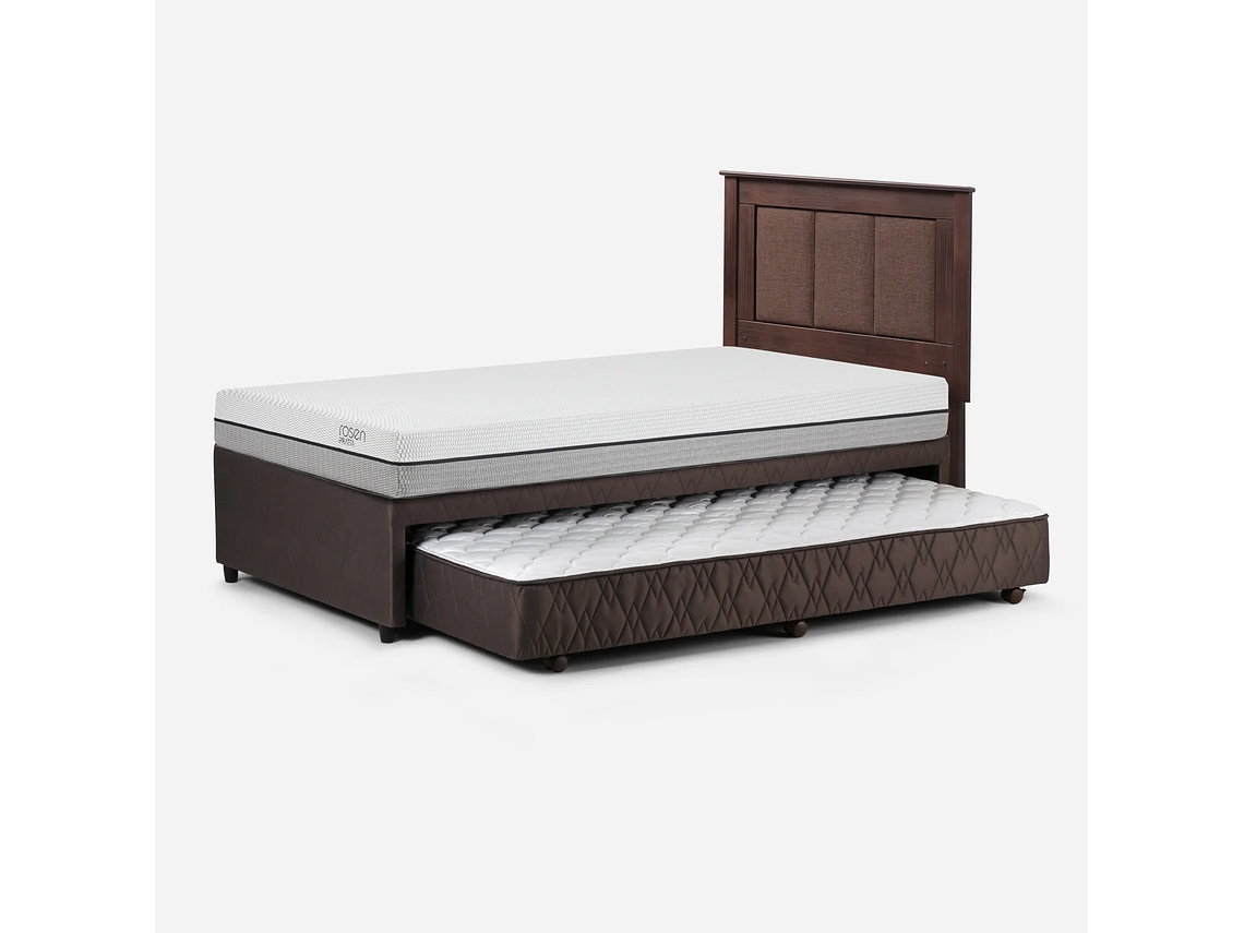 DIVÁN CAMA PRATTA 1,5 PLAZAS + RESPALDO RACHEL 4