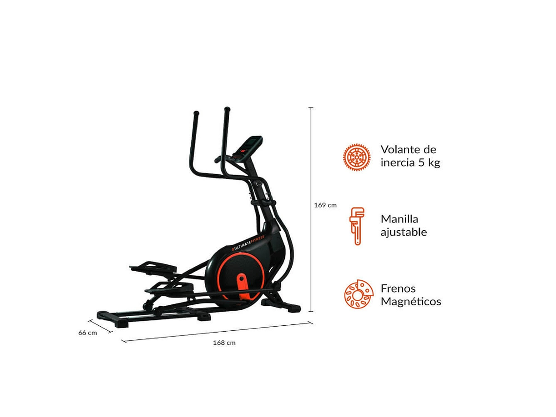 ELÍPTICA T800 PRO MAGNÉTICA 4
