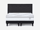 CAMA EUROPEA NEO PLUS KING + RESPALDO NEW BENNET GRAFITO - Miniatura 2