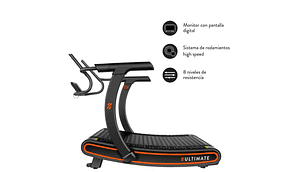 TROTADORA ULTIMATE FITNESS C1000 30 KM/HR CURVA ELITE